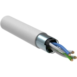 IEK Кабель витая пара F/UTP кат.5E 24AWG 2 пары LSZH INDOOR 1м белый GENERICA - BC1-C5E02-328-305-G IEK Кабель витая пара F/UTP кат.5E 24AWG 2 пары LSZH INDOOR 1м белый GENERICA - BC1-C5E02-328-305-G