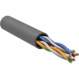 IEK Кабель витая пара U/UTP кат.5E 4 пары 24 AWG PVC 1м серый GENERICA - BCC1-C5E04-111-305-G IEK Кабель витая пара U/UTP кат.5E 4 пары 24 AWG PVC 1м серый GENERICA - BCC1-C5E04-111-305-G
