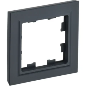 IEK BRITE Рамка 1-местная РУ-1-БрГ графит - BR-M12-K53 IEK BRITE Рамка 1-местная РУ-1-БрГ графит - BR-M12-K53