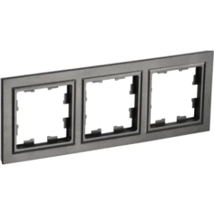 IEK BRITE Рамка 3-местная РУ-3-БрТБ темная бронза - BR-M32-K45 IEK BRITE Рамка 3-местная РУ-3-БрТБ темная бронза - BR-M32-K45