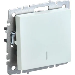 IEK BRITE Выключатель 1-клавишный с индикацией 10А ВС10-1-1-БрЖ жемчуг - BR-V10-1-10-K36 IEK BRITE Выключатель 1-клавишный с индикацией 10А ВС10-1-1-БрЖ жемчуг - BR-V10-1-10-K36