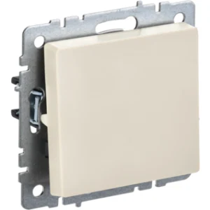 IEK BRITE Выключатель 1-клавишный самовозвратный 10А ВС10-1-4-БрКр бежевый - BR-V14-0-10-K10 IEK BRITE Выключатель 1-клавишный самовозвратный 10А ВС10-1-4-БрКр бежевый - BR-V14-0-10-K10