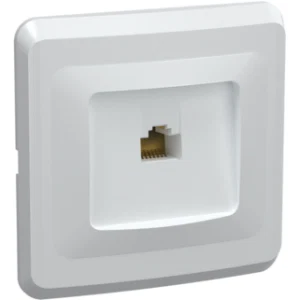 IEK Розетка 1-местная компьютерная РК10-ВБ RJ45 Cat5e ВЕГА белый - EKV15-K01-DM IEK Розетка 1-местная компьютерная РК10-ВБ RJ45 Cat5e ВЕГА белый - EKV15-K01-DM
