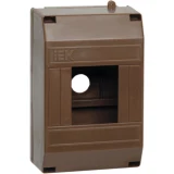 IEK KREPTA 3 Корпус пластиковый КМПн 1/4 IP20 дуб