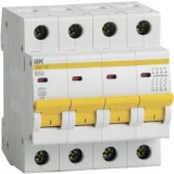IEK Автоматический выключатель ВА47-29 4Р 50А 4,5кА В