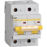 IEK Автоматический выключатель ВА47-100 2Р 50А 10кА С