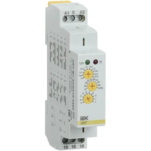 IEK Реле времени ORT многофункциональное 1 контакт 12-240В AC/DC - ORT-M1-ACDC12-240V IEK Реле времени ORT многофункциональное 1 контакт 12-240В AC/DC - ORT-M1-ACDC12-240V