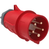 IEK Вилка переносная ССИ-025 32А-6ч/200/346-240/415В 3Р+РЕ+N IP44 MAGNUM