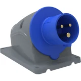 IEK Вилка стационарная ССИ-513 16А-6ч/200-250В 2P+PE IP44 MAGNUM