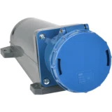 IEK Розетка стационарная ССИ-133 2P+PE 63А 200-250В IP54