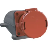 IEK Розетка стационарная ССИ-134 3Р+РЕ 63А 380-415В IP54