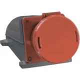 IEK Розетка стационарная ССИ-145 3Р+РЕ+N 125А 380-415В IP54