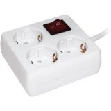 IEK Удлинитель У-С03К-выкл. 3 места 2P+PE/3м 3х1мм2 16А/250В